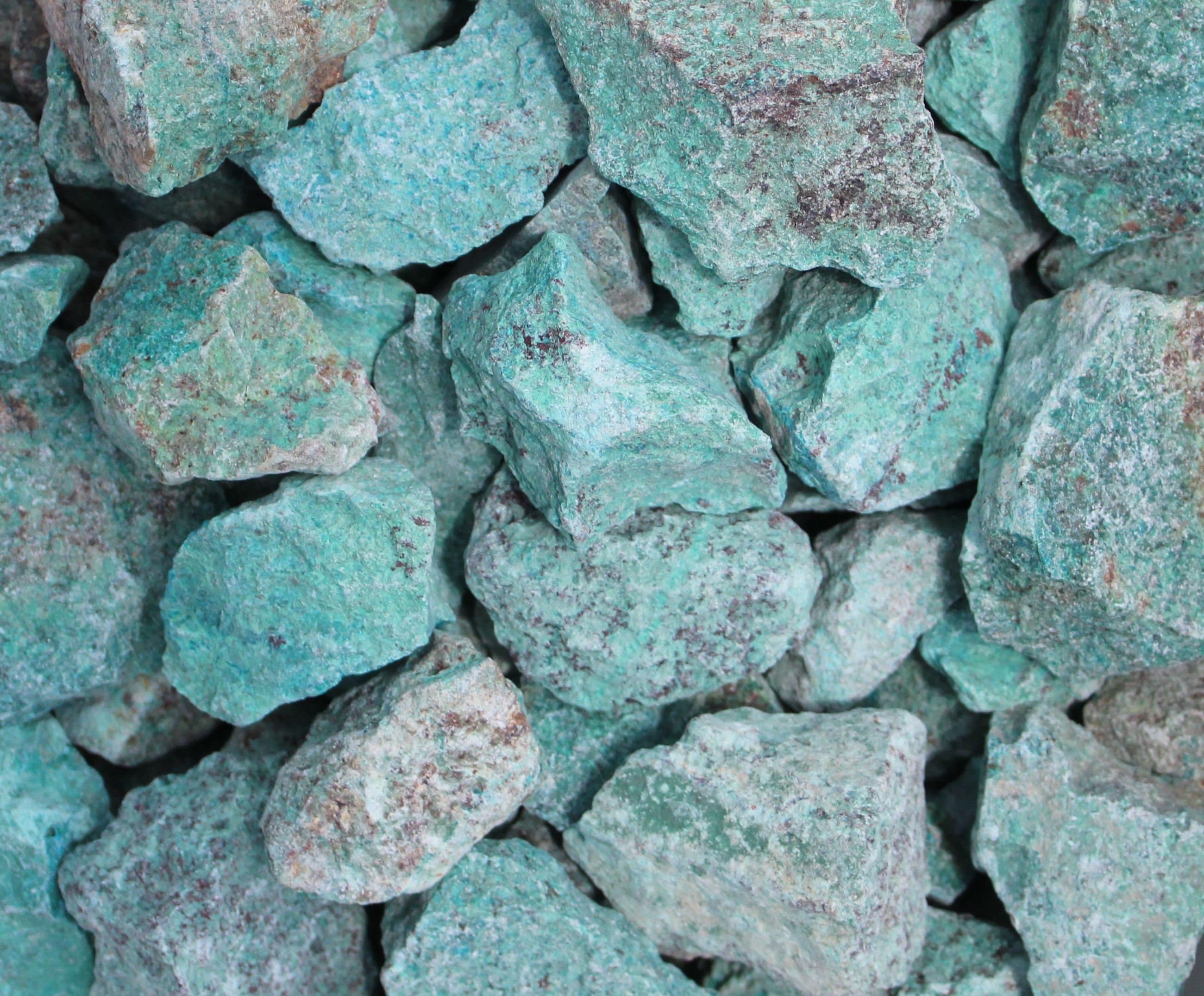 Chrysocolla Rough Rocks From Peru | Raw Chrysocolla Crystals | Tumbling ...