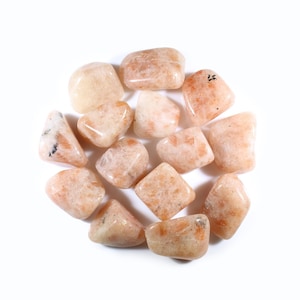 Sunstone Tumbled Gemstones-Sunstone Polished-Tumbled Gemstones-Bulk Crystals-Wholesale Crystals-Healing Crystals-Natural Sunstone Polished