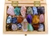 19 pcs Crystal Kit-Raw Crystal Set-Healing Crystal Set-Crystal Discovery Set-Bulk Crystals-Rose Quartz-Amethyst-Clear Quartz-Tigers Eye 