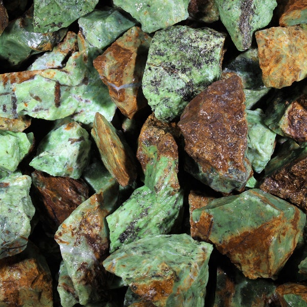 Chrysoprase Rough Stones | Raw Chrysophrase Crystals | Bulk Crystals | Wholesale Crystals | Healing Crystals | Healing Stones | Raw Crystals