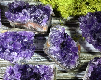 Amethyst Clusters Royal Purple | "A" Grade | Amethyst Crystal Clusters | Amethyst Quartz Raw Crystals | Bulk Crystals | Healing Crystals