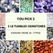 see more listings in the Tumbled Gemstones section