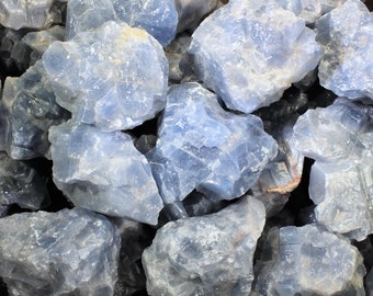 Blue Calcite Healing Crystals | Raw Blue Calcite Crystals | Bulk Crystals | Wholesale Crystals | Healing Crystals | Healing Stones