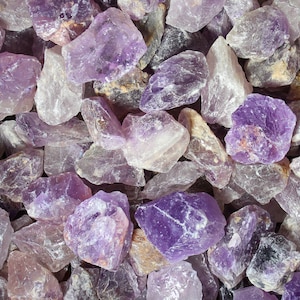 Amethyst Raw Crystals | Rough Amethyst Stones | Bulk Wholesale Crystals | Amethyst Tumbling Rock | Amethyst Tumble Stones | Amethyst Rocks