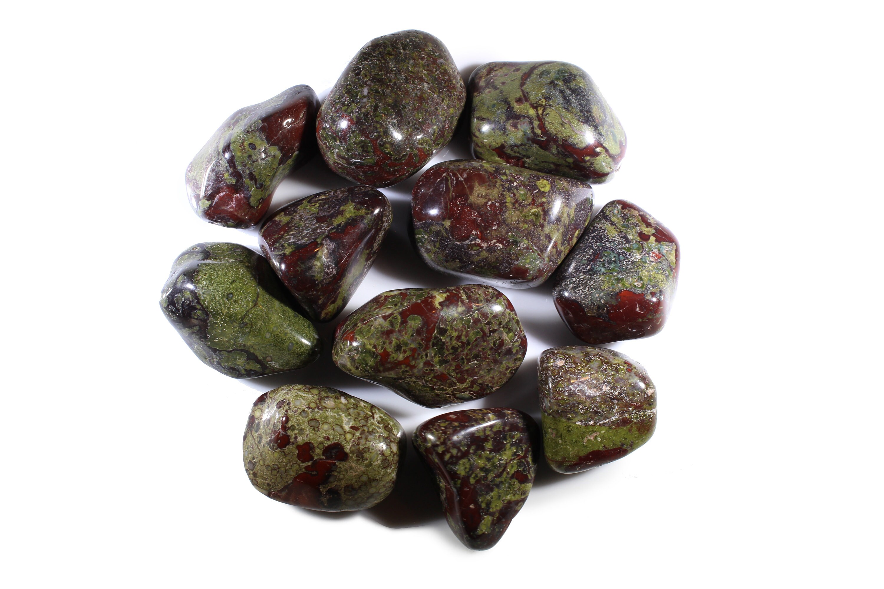 Dragon Blood Jasper Bloodstone Tumbled Dragonstone Jasper Etsy