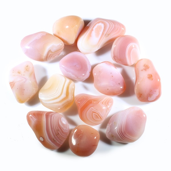 Apricot Agate Tumbled Stones SM, M, LG size-Apricot Agate Healing Stones-Polished Gemstones-Healing Crystals-Bulk Crystals-Wholesale Crystal