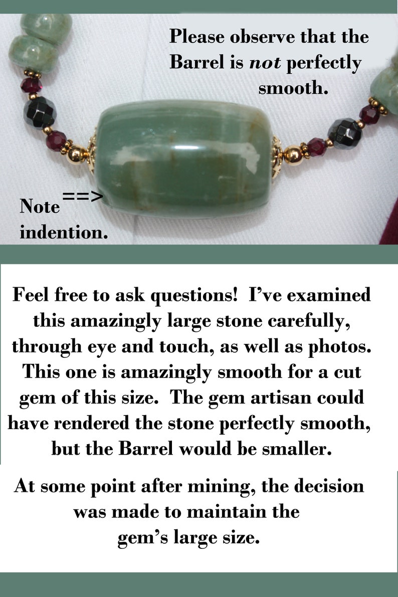 Aquamarine Necklace: Bold Large Barrel Aquamarine Dragon Slayer Irish Dance Poster Custom Made Gift Card Flamboyant Aquamarine Pendant