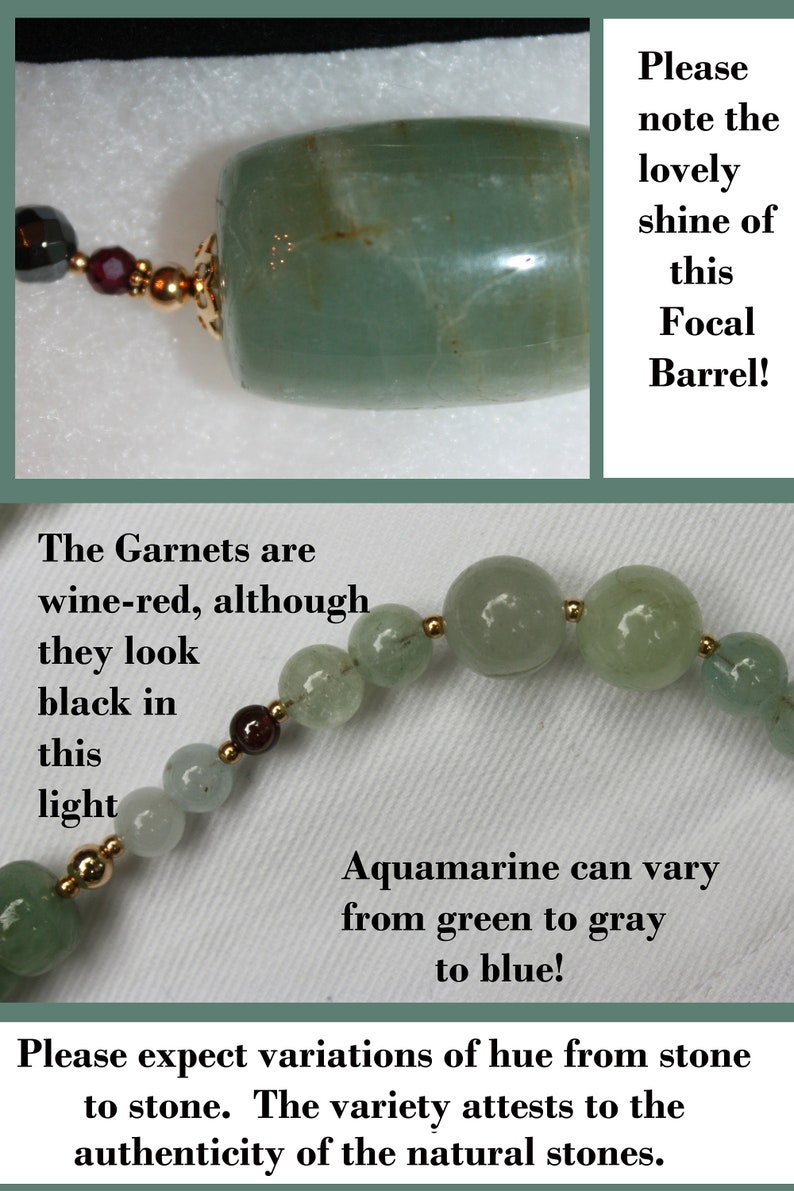 Aquamarine Necklace: Bold Large Barrel Aquamarine Dragon Slayer Irish Dance Poster Custom Made Gift Card Flamboyant Aquamarine Pendant