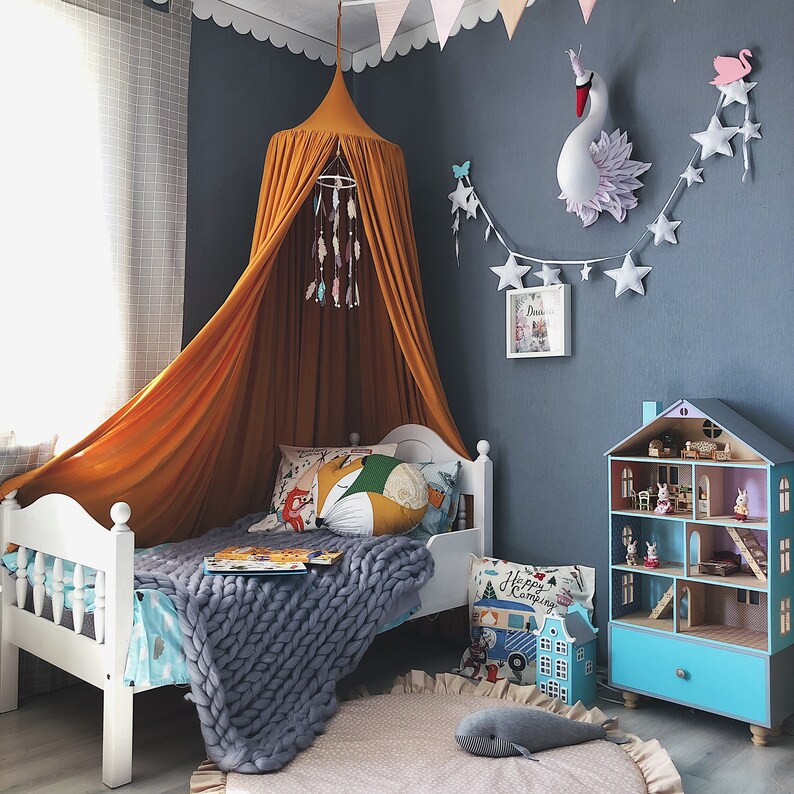 mustard nursery decor