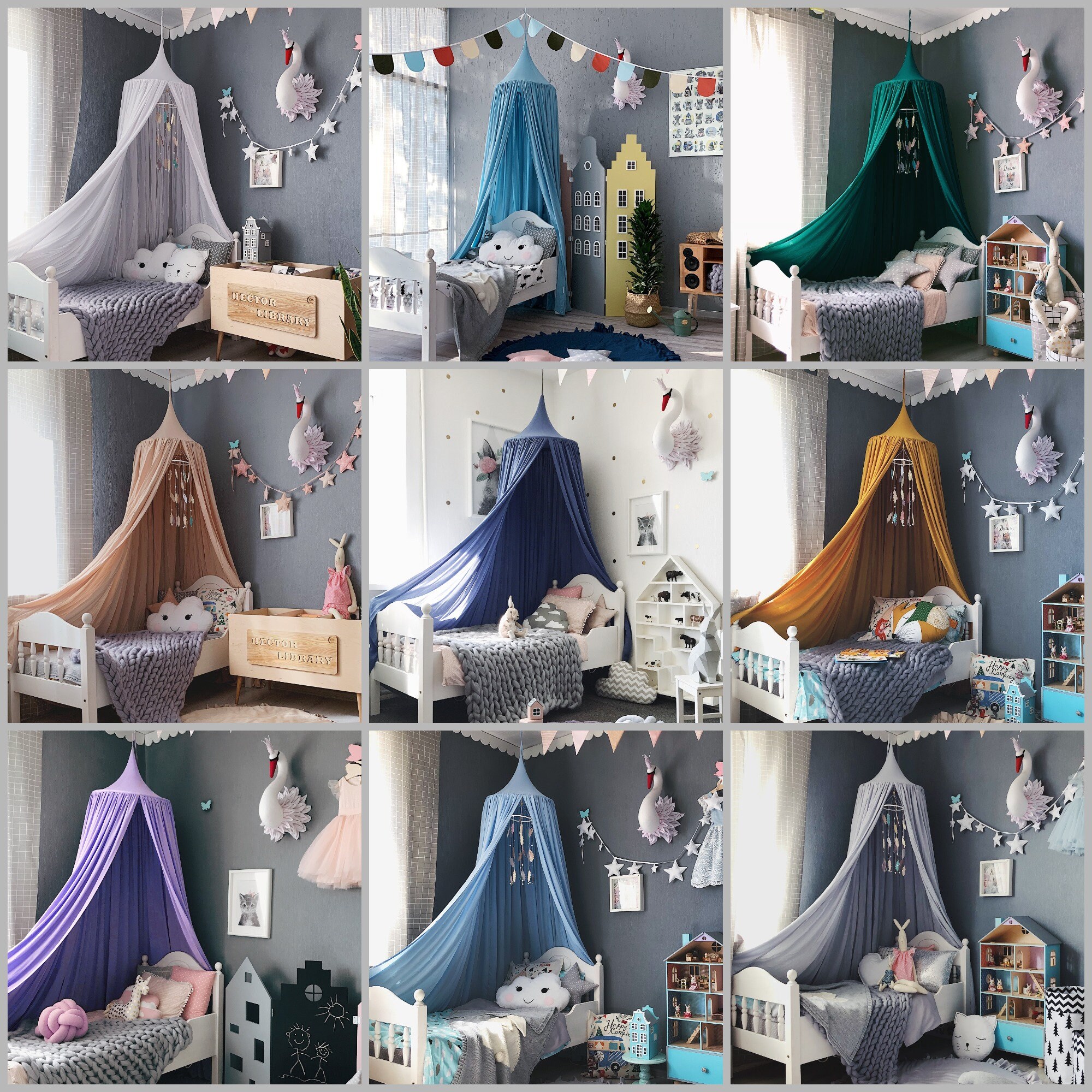 Bohemian Bed Canopy Beige Nursery Canopy Expecting Mom Gift Etsy