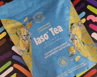 Total Life Changes - Lemonade Iaso Instant Detox Tea - 1 Packet - 25 Satchets