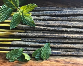 Mint Spearmint Holy Smoke All-Natural Honey Resin Ceremonial Incense Sticks