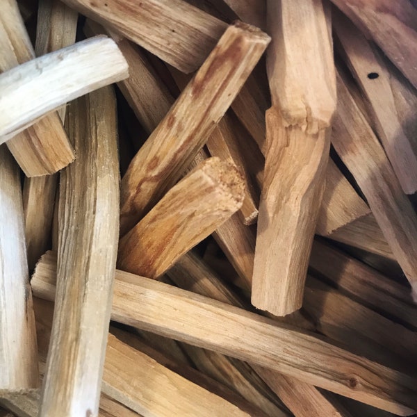 Sustainably harvested Palo Santo wood Smudge Sticks all natural cleansing