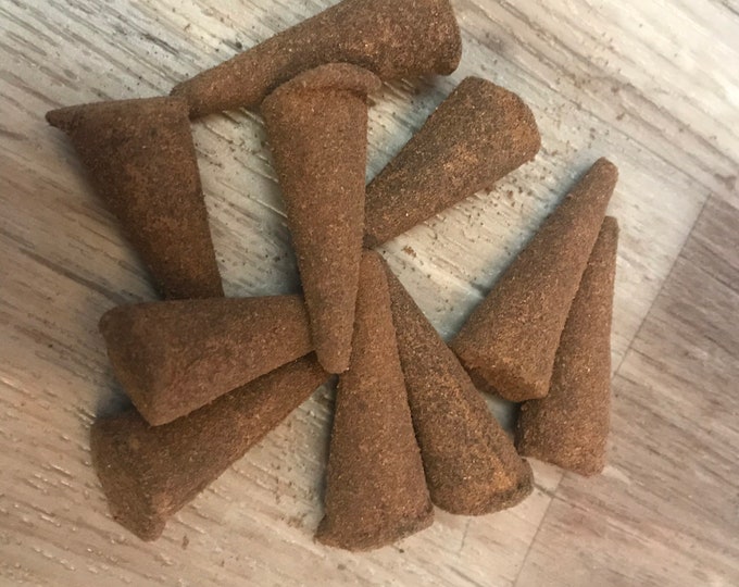 Cedar & Patchouli All Natural Holy Smoke Incense Large Cones Cone