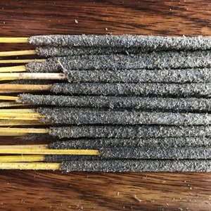 Three Kings Holy Blend 20 Incense Sticks | Frankincense Myrrh & Copal Holy Smoke All-Natural Honey Resin Ceremonial Incense