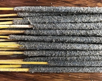 Three Kings Holy Blend 20 Incense Sticks | Frankincense Myrrh & Copal Holy Smoke All-Natural Honey Resin Ceremonial Incense