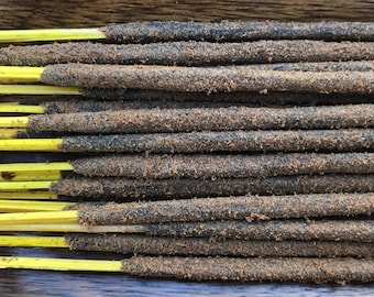 Sandalwood wood Holy Smoke All-Natural Honey Resin Ceremonial Incense Sticks GREEN packaging