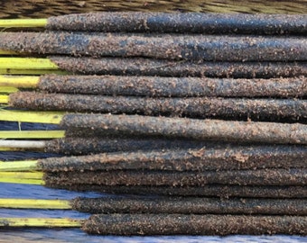 Cedar & Patchouli Incense Sticks | Holy Smoke All-Natural Honey Resin Artisan Incense | 20 sticks