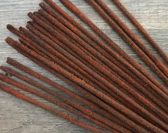 Sweet Orange citrus Holy Smoke All-Natural Honey Resin Ceremonial Incense Sticks green packaging