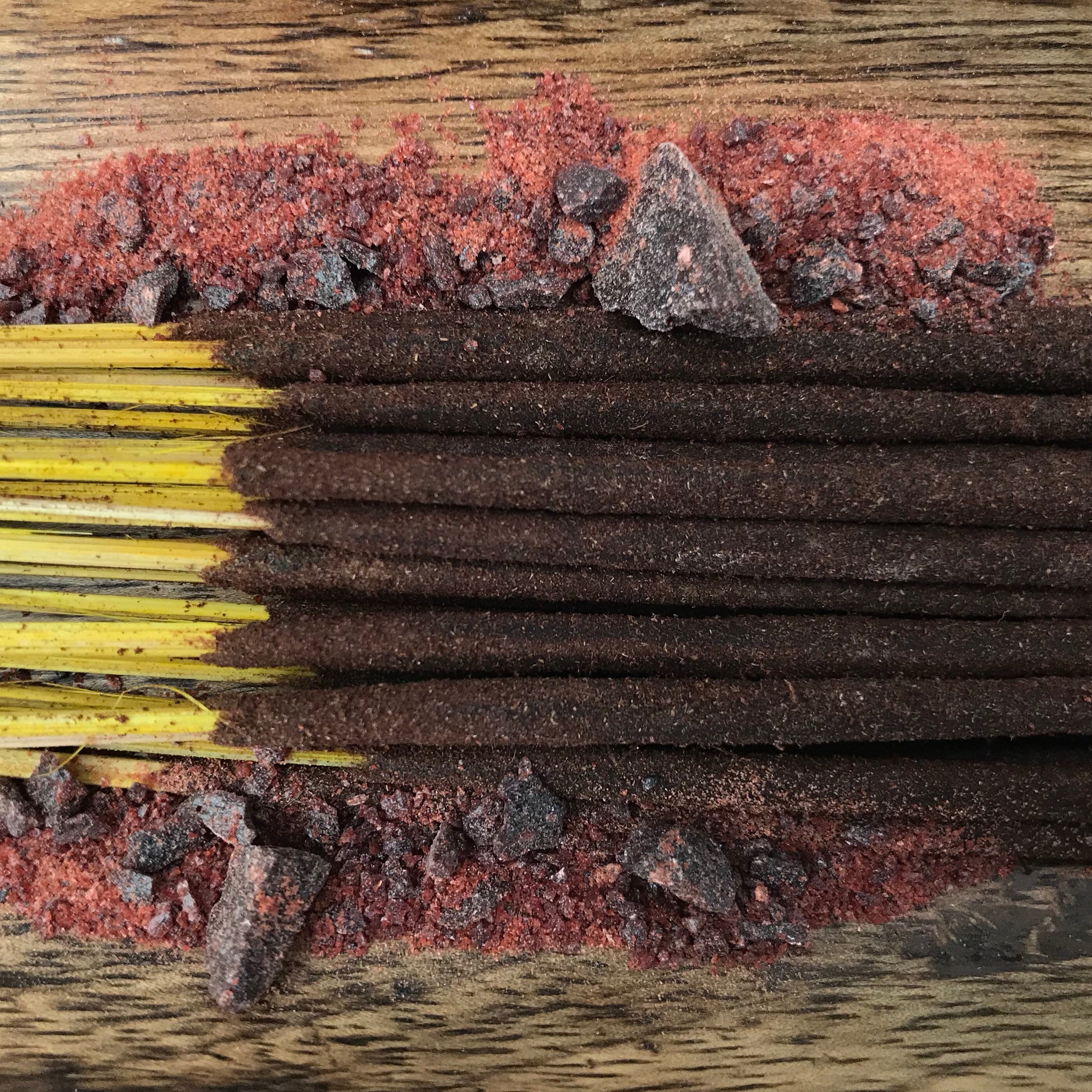 Dragon's Blood 20 Incense Sticks | Holy Smoke All-Natural Honey Resin Incense