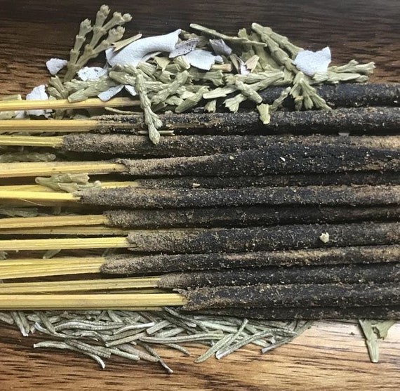 Wind Blessing 20 Incense Sticks Cedar Rosemary Sandalwood 