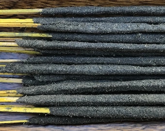Vanilla Bean Incense Sticks | 20 Holy Smoke All-Natural Honey Resin Ceremonial Incense