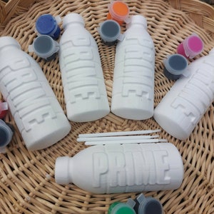 Paint Your Own Prime, Prime Bottle, Prime Hydration, Paint Your Own, Arts and Crafts, KSI, PRIME, Birthday Gift, Gifts For kids,