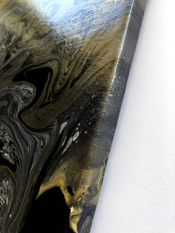 How to remove black acrylic craft paint and preserve the gold? :  r/ArtConservation