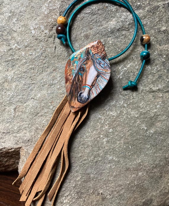 Western bag art charm