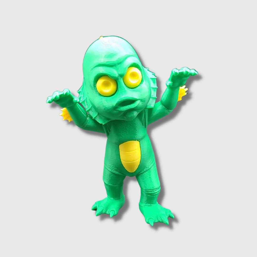 Creature From the Black Lagoon toy Art Classic Monsters Horror Figures ...