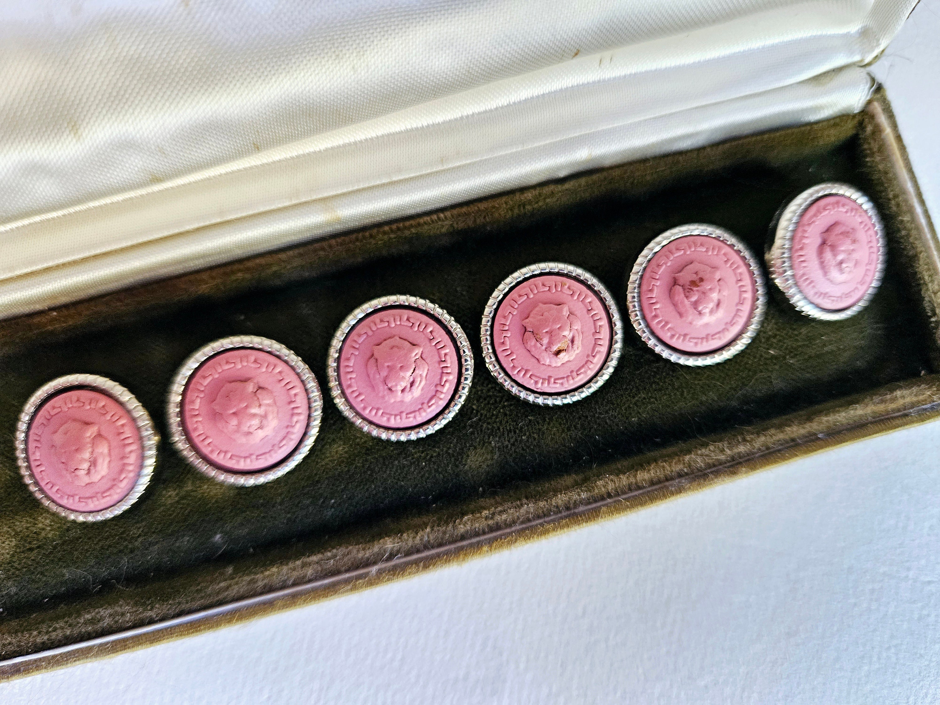 1 Pc Vintage Gianni Versace Medusa Button Size 22 Mm 0.9 