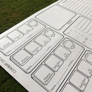 Magnetic storage box Initiative trackers for RPG/'s and Dnd
