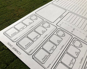 Descarga del PDF rellenable del rastreador de combate
