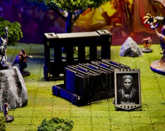 USA-Magnetic storage box Initiative trackers for RPGs and Dnd