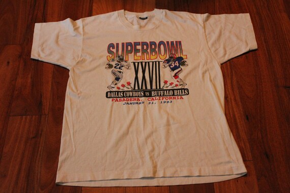 Vintage Buffalo Bills Dallas Cowboys 1993 Super Bo