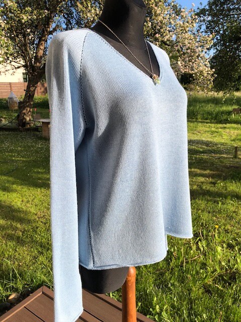 Knitting Machine Patterns Simple Raglan Sleeves Sweater PDF - Etsy Canada