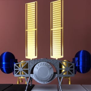 3d printed Dynetics Lunar Lander 1:48