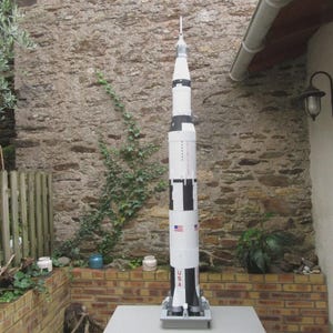 3d printed Nasa Saturn V Apollo Rocket, Apollo 15 mission 1/72