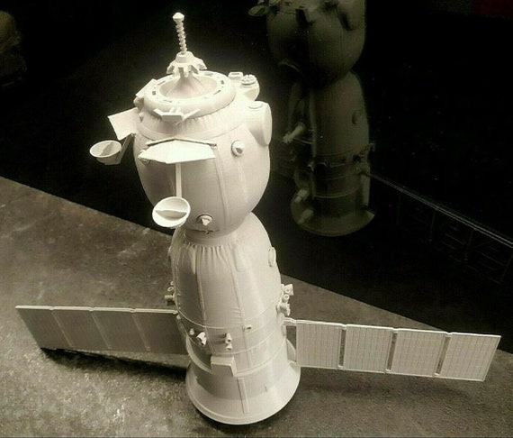 3d Printed Russian Soyuz MS Spacecraft Spaceship 1:32 - Etsy