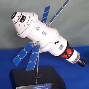 Nave espacial Orion impresa en 3d, módulo de servicio, ICPS 1/32
