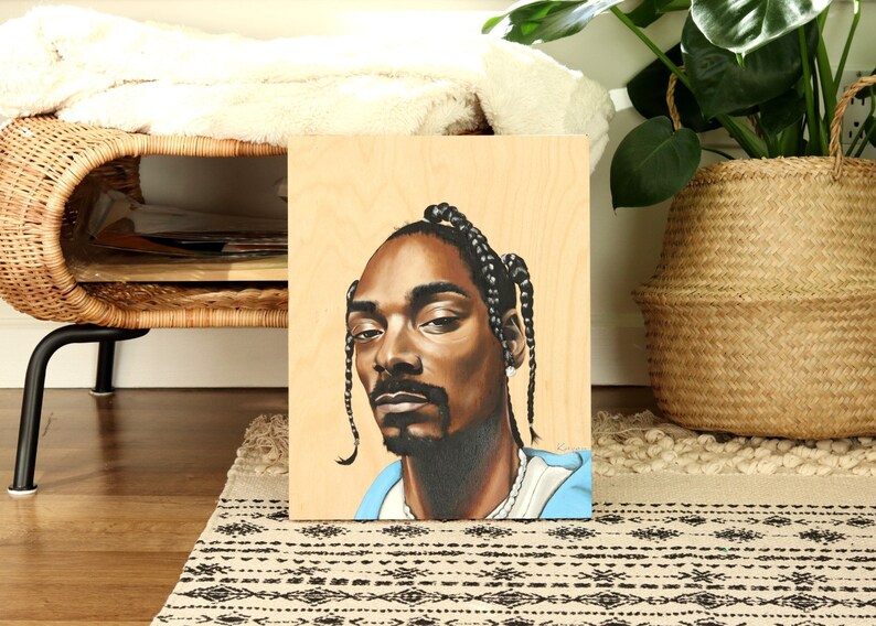 Rapper painting set Art set of 4 Hip hop art set custom Etsy