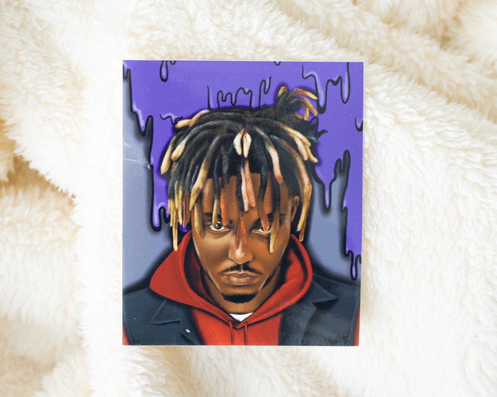 Juice Wrld Vinyl Sticker Juice Wrld Sticker Rapper Sticker Etsy