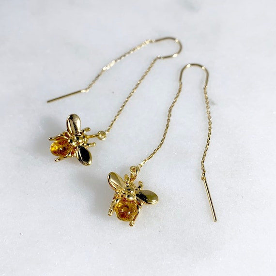 Bee cheap threader earrings