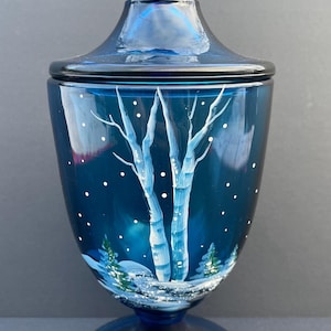 Fenton Winter Scene - Etsy