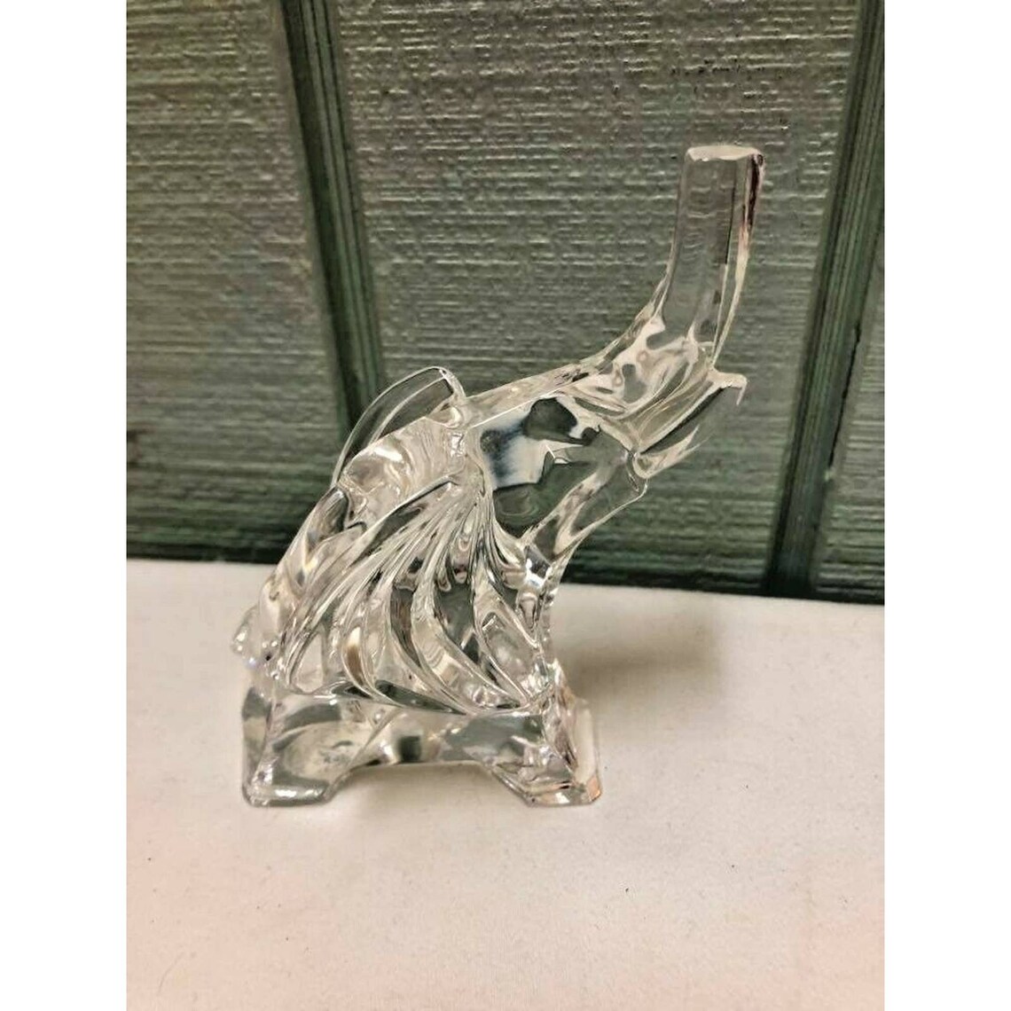 lenox crystal elephant figurines