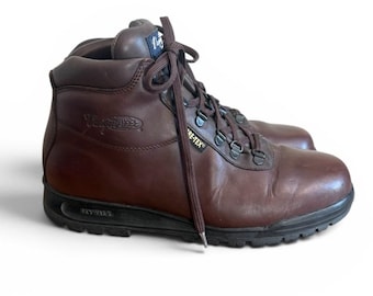 Botas de senderismo Vasque Skywalk Sundowner GORE-TEX de piel marrón para hombre, talla 10.5 EU 44