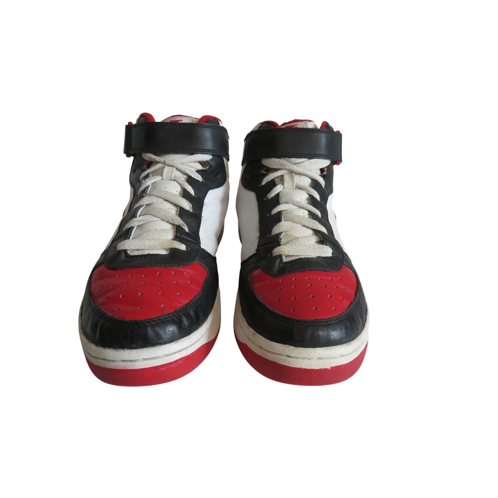 Vintage Allen Iverson Reebok High Top Mens Black Red Leather Sneakers Size 9 Vintage Allen Iverson Reebok I3 High Top Mens Black Red  main image 4