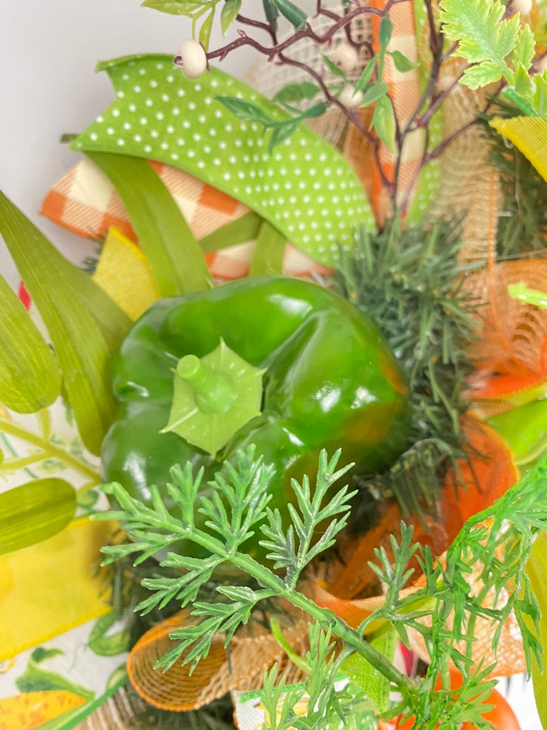 Vegetable Kitchen Decor Vegetable Garden Etsy