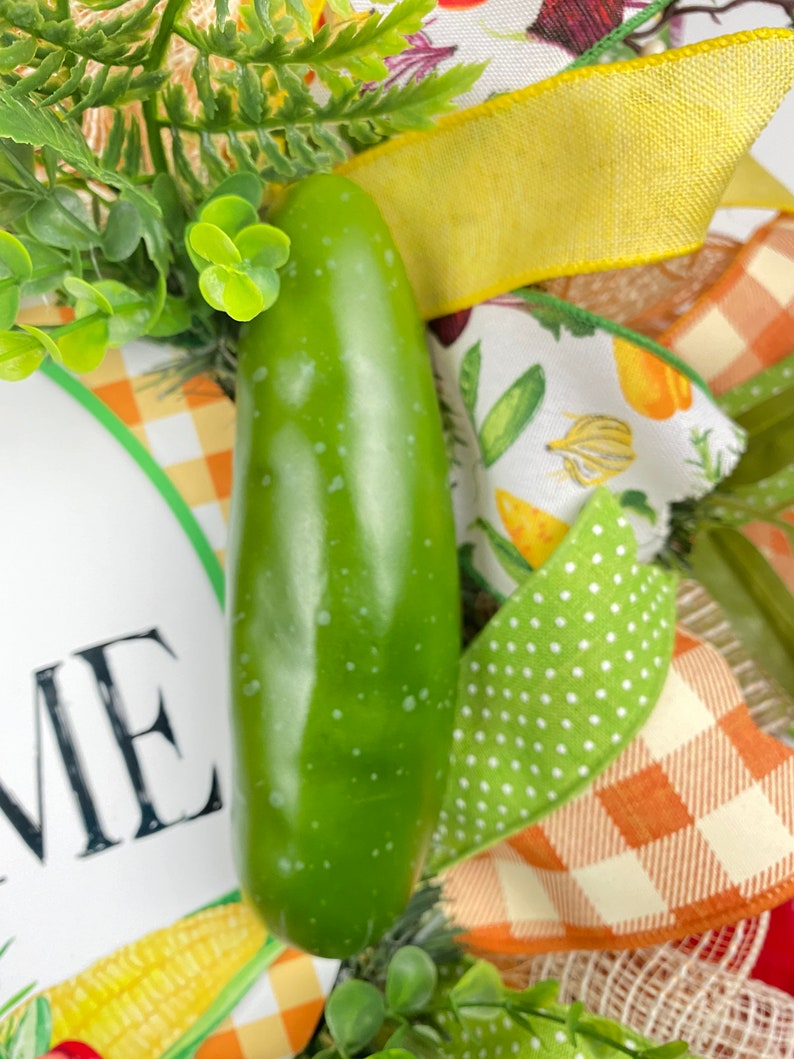 Vegetable Kitchen Decor Vegetable Garden Etsy