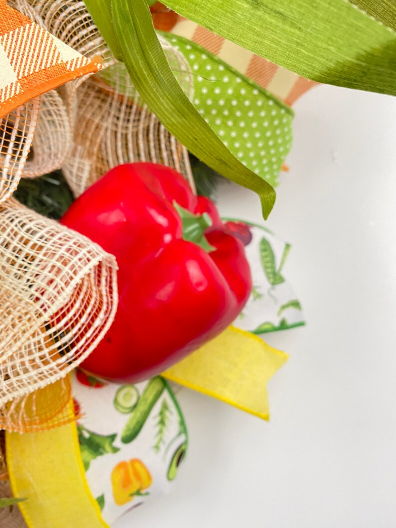 Vegetable Kitchen Decor Vegetable Garden Etsy